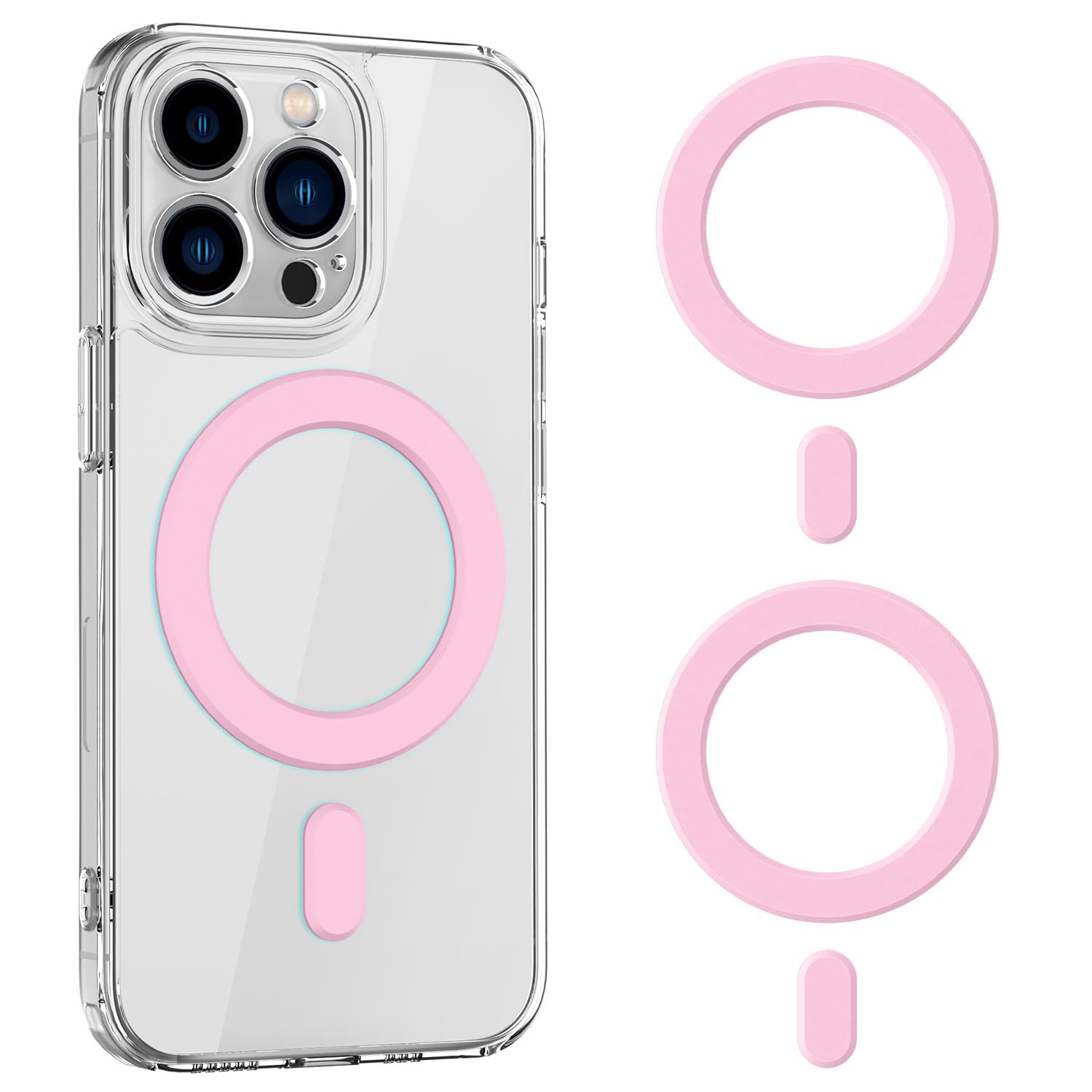 Amazon.com: OUTXE Magnetic Sticker Ring Compatible with Magsafe